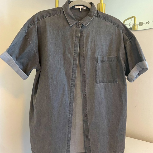 Oak & Fort Oversized Button Down - Picture 2 of 3